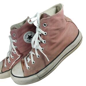 CONVERSE! CHUCK TAYLOR ALL STAR MAUVE PINK/LAVENDER HIGH TOP SNEAKERS! SZ 10M